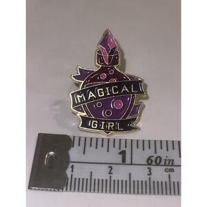 Magical Girl Halloween Mystical Pin Brooch